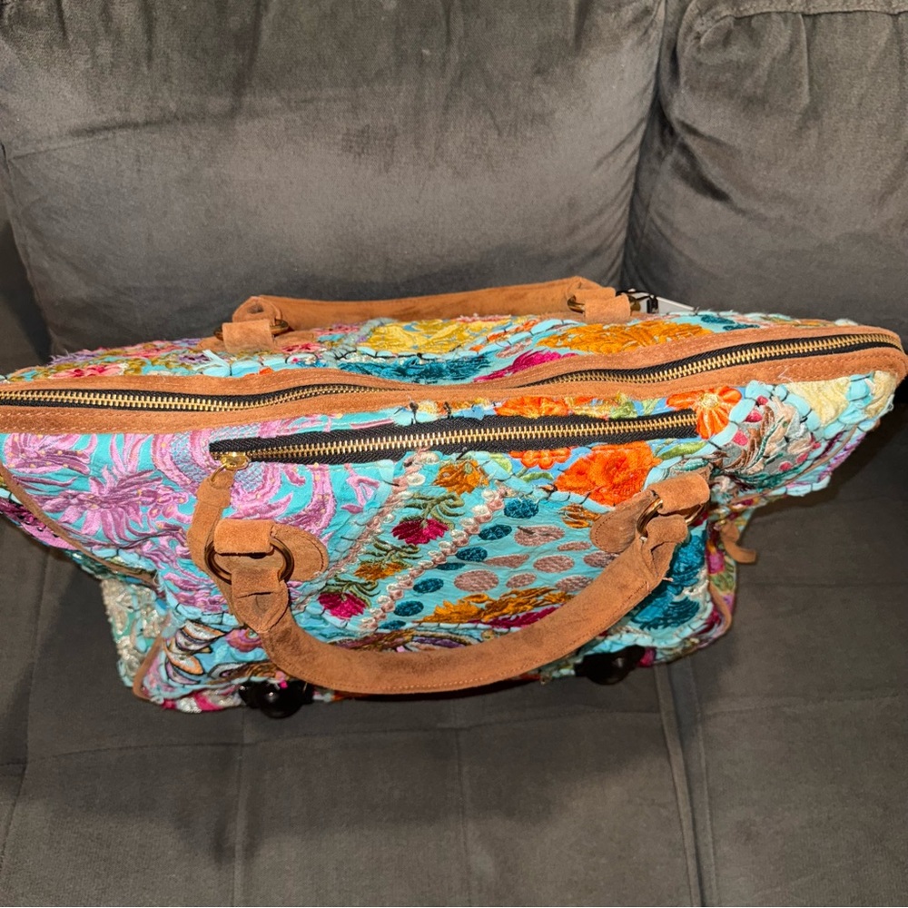 Free People Marrakesh Patched Weekender bag - Picture 10 of 16